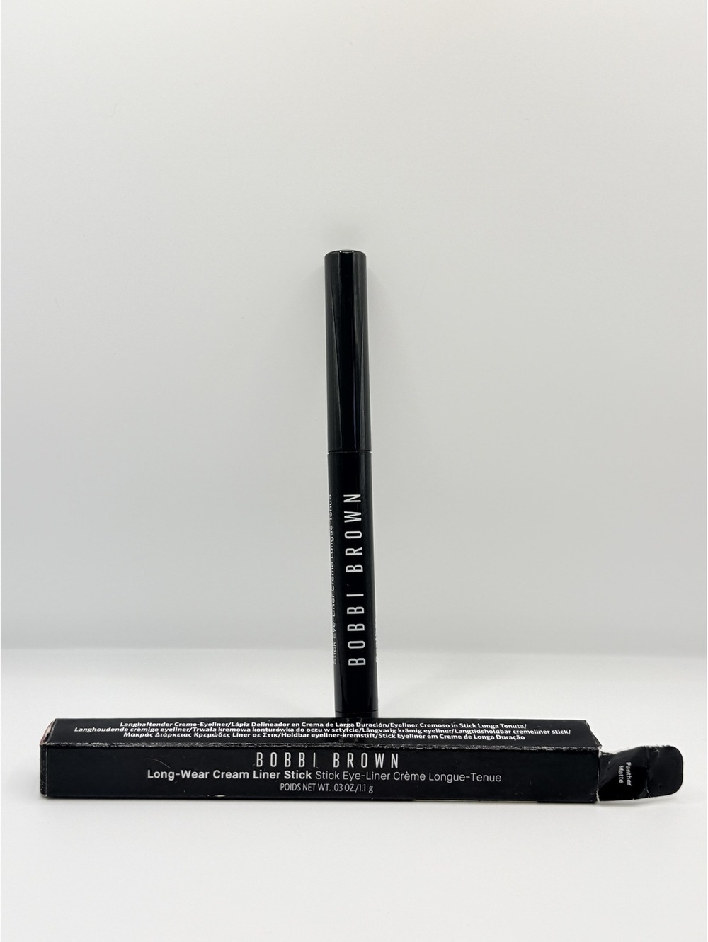 Bobbi Brown Long-Wear Cream Waterproof Eyeliner Stick Panther Black